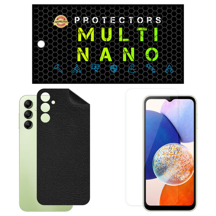محافظ صفحه نمایش مولتی نانو مدل X-SFL مناسب برای گوشی موبایل سامسونگ Galaxy A14 به همراه برچسب پوششی