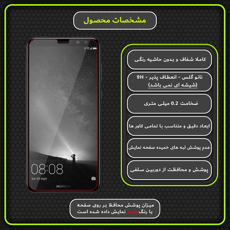 محافظ صفحه نمایش مولتی نانو مدل X-S1N مناسب برای گوشی موبایل هوآوی Nova 2i