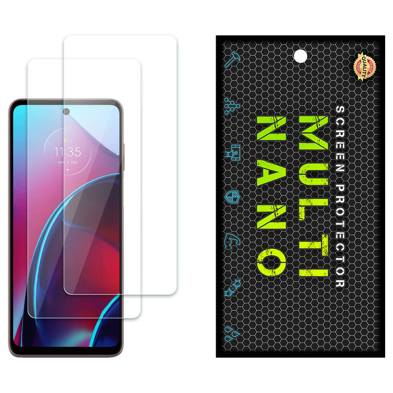 محافظ صفحه نمایش مولتی نانو مدل X-S2N مناسب برای گوشی موبایل موتورولا Moto G Stylus 4G 2022 بسته دو عددی