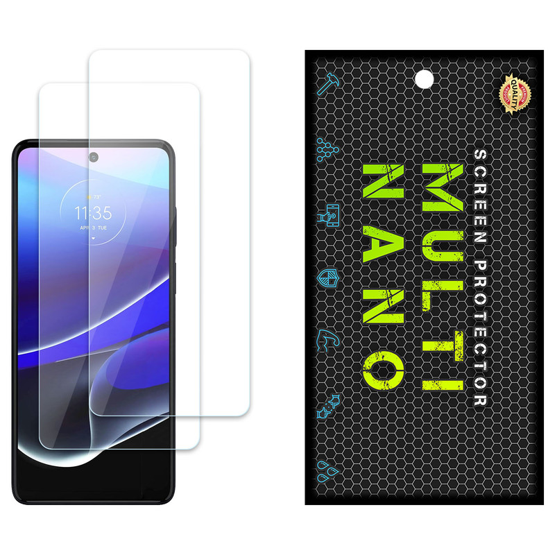 محافظ صفحه نمایش مولتی نانو مدل X-S2N مناسب برای گوشی موبایل موتورولا Moto G Stylus 5G 2022 بسته دو عددی