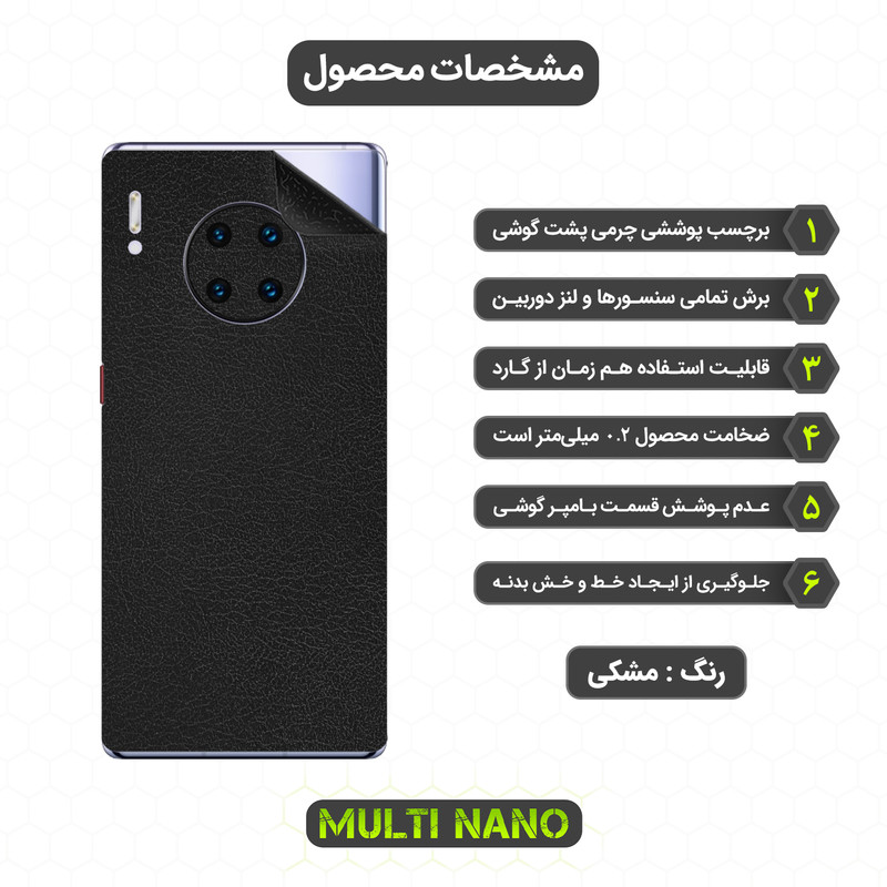 برچسب پوششی مولتی نانو مدل X-F1L مناسب برای گوشی موبایل هوآوی Mate 30E Pro