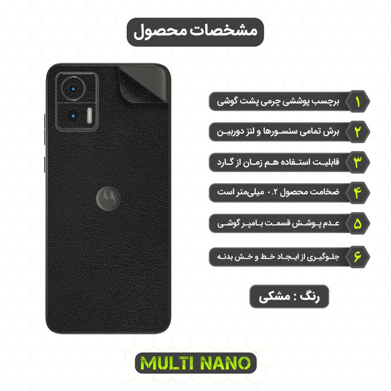 برچسب پوششی مولتی نانو مدل X-F1L مناسب برای گوشی موبایل موتورولا Edge 30 Neo
