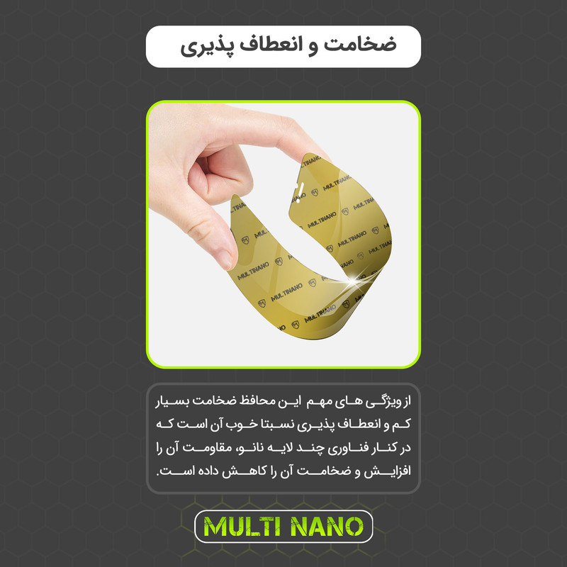 محافظ صفحه نمایش مولتی نانو مدل X-S2N مناسب برای تبلت سامسونگ Galaxy Tab S5E / T720 / T725 بسته دو عددی