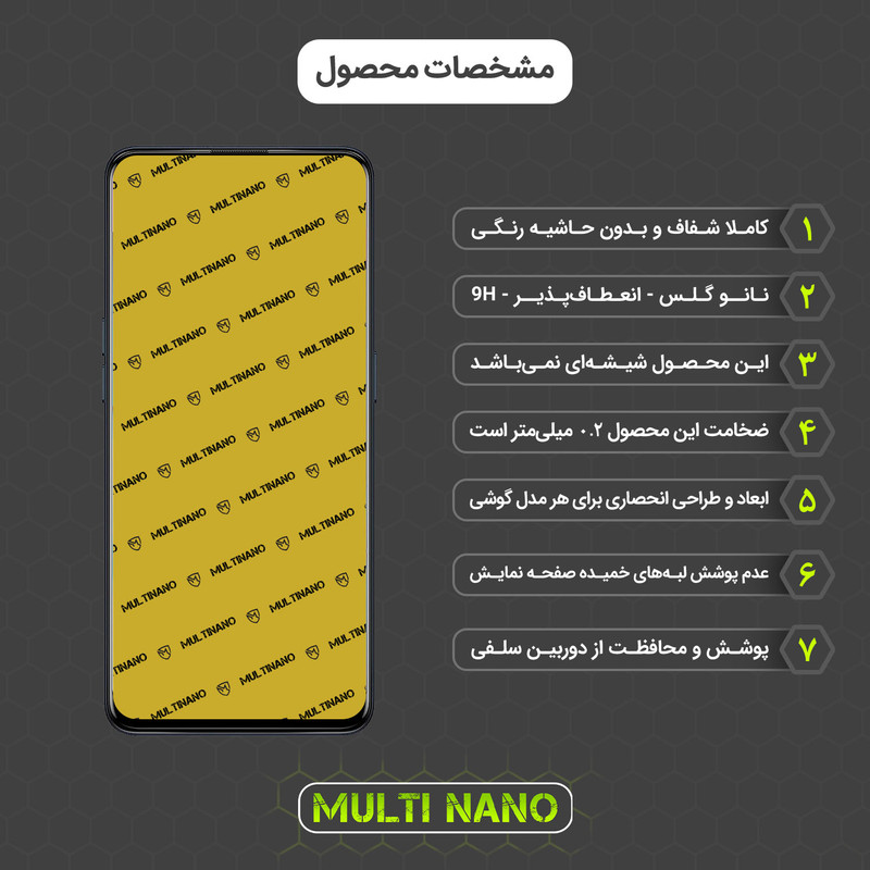 محافظ صفحه نمایش مولتی نانو مدل X-S2N مناسب برای گوشی موبایل وان پلاس Nord N20 بسته دو عددی