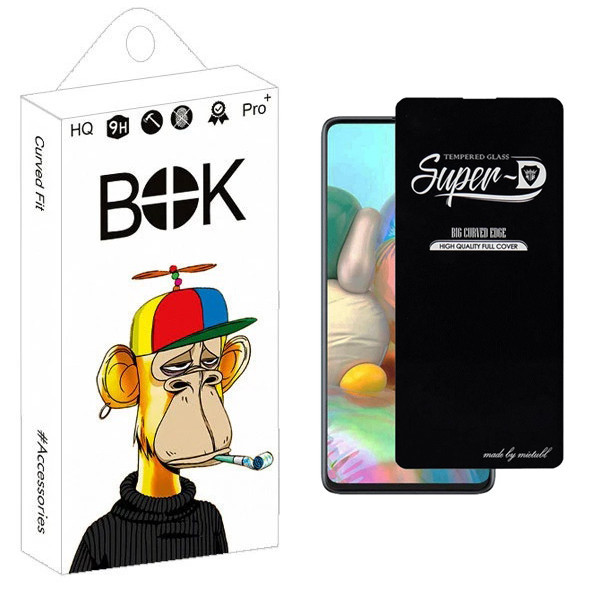 محافظ صفحه نمایش بوک مدل Transparent SuperD مناسب برای گوشی موبایل سامسونگ Galaxy M62