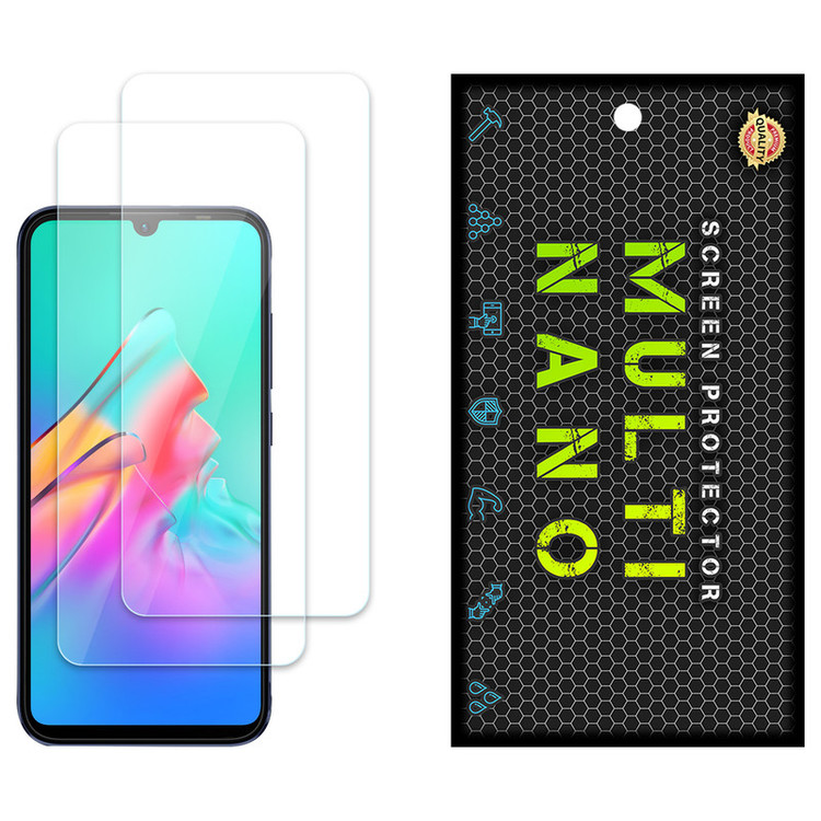 محافظ صفحه نمایش مولتی نانو مدل X-S2N مناسب برای گوشی موبایل اینفینیکس Smart HD 2021 بسته دو عددی