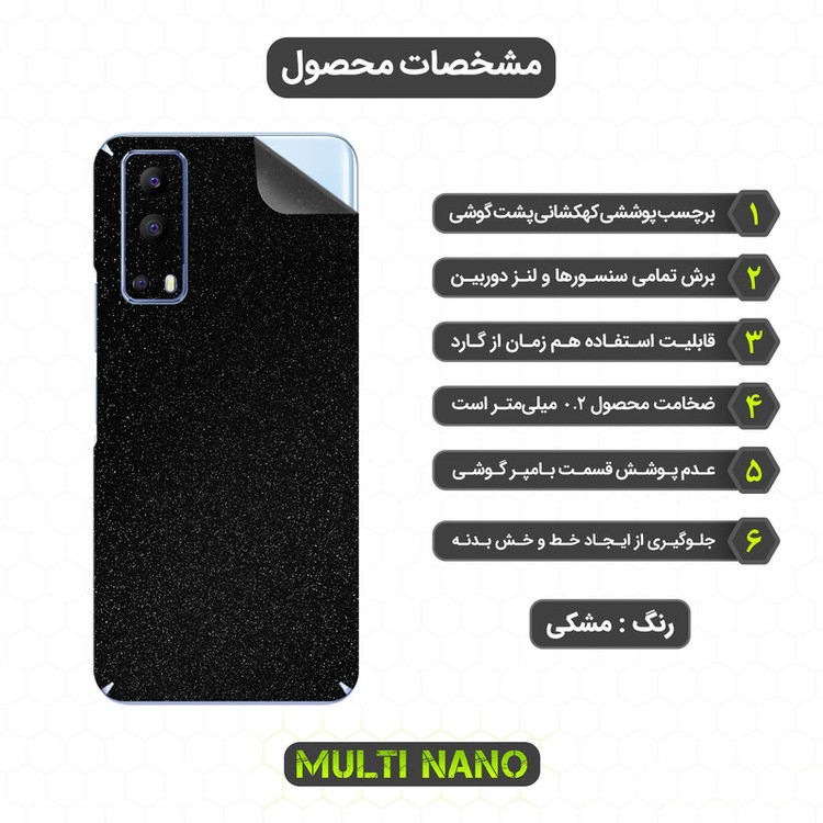برچسب پوششی مولتی نانو مدل X-F1G مناسب برای گوشی موبایل ویوو Y52 5G