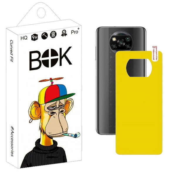محافظ پشت گوشی بوک مدل Transparent TPU مناسب برای گوشی موبایل شیائومی Poco X3 / X3 Pro