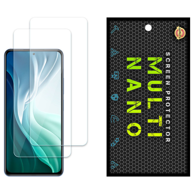محافظ صفحه نمایش مولتی نانو مدل X-S2N مناسب برای گوشی موبایل شیائومی Mi 11i 5G بسته دو عددی