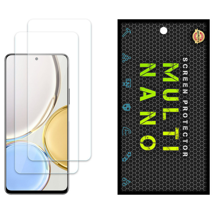 محافظ صفحه نمایش مولتی نانو مدل X-S2N مناسب برای گوشی موبایل آنر X9 5G بسته دو عددی