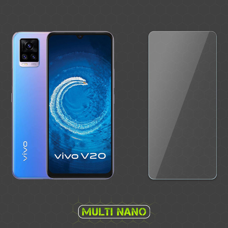 محافظ صفحه نمایش مولتی نانو مدل X-S2N مناسب برای گوشی موبایل ویوو V20 بسته دو عددی