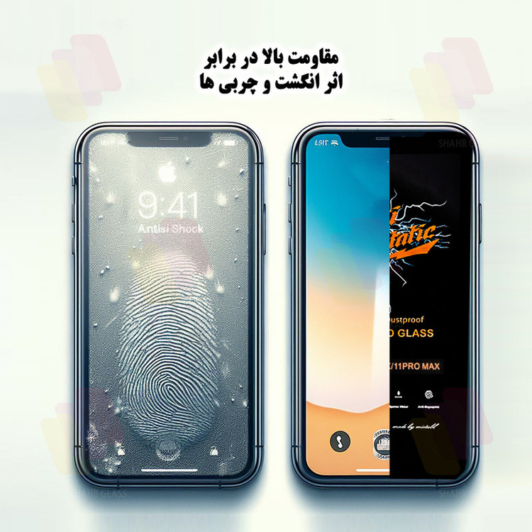 محافظ صفحه نمایش آنتی استاتیک شهر گلس مدل ANTIDUSTSHNW مناسب برای گوشی موبایل نوکیا G10/G20/G21
