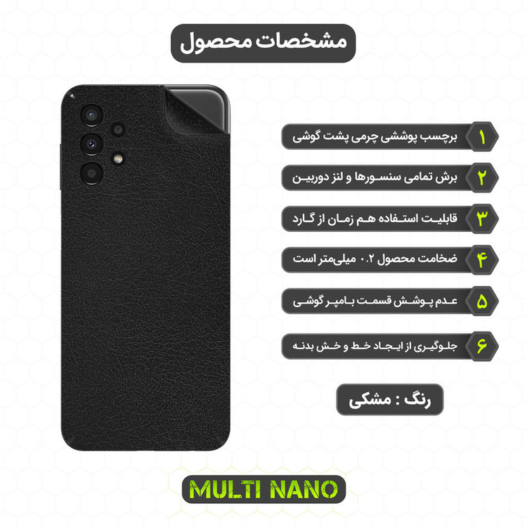 برچسب پوششی مولتی نانو مدل X-F1L مناسب برای گوشی موبایل سامسونگ Galaxy A13