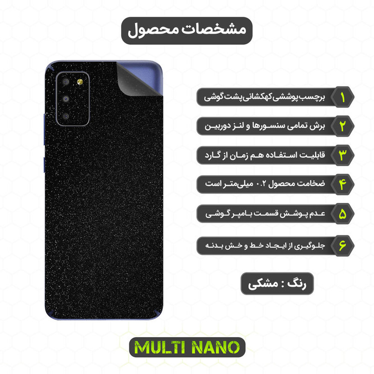 برچسب پوششی مولتی نانو مدل X-F1G مناسب برای گوشی موبایل سامسونگ Galaxy M02S