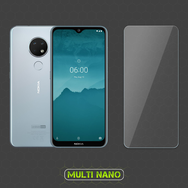 محافظ صفحه نمایش مولتی نانو مدل X-S2N مناسب برای گوشی موبایل نوکیا 6.2 بسته دو عددی