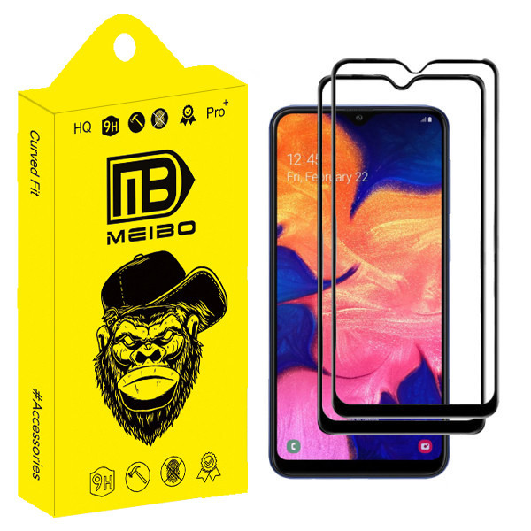 محافظ صفحه نمایش میبو مدل +MHD مناسب برای گوشی موبایل سامسونگ Galaxy M10 بسته دو عددی