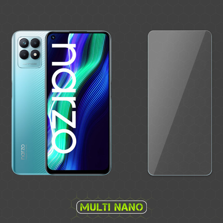 محافظ صفحه نمایش مولتی نانو مدل X-S2N مناسب برای گوشی موبایل ریلمی Narzo 50 بسته دو عددی