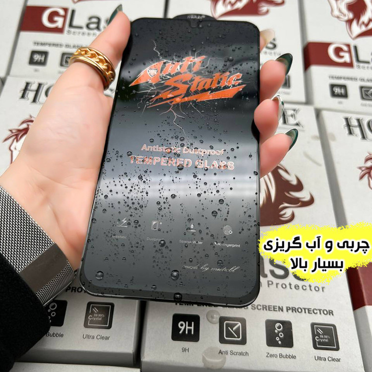محافظ صفحه نمایش آنتی استاتیک هورس مدل ANTIDUSTHNW مناسب برای گوشی موبایل سامسونگ Galaxy A71 4G/5G/A72 4G/A73 5G