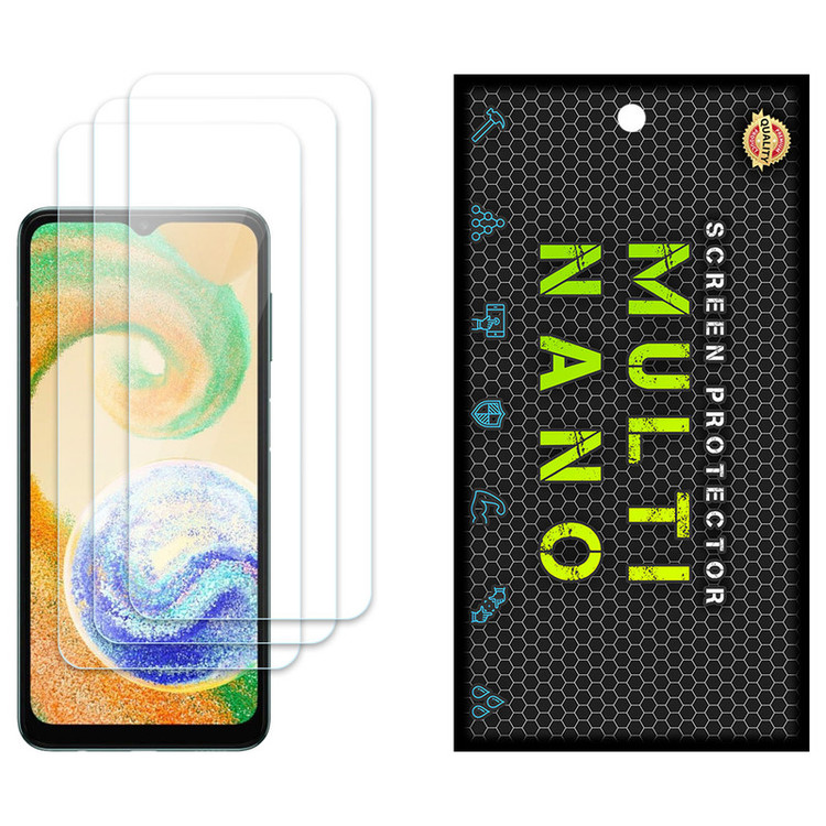 محافظ صفحه نمایش مولتی نانو مدل X-S3N مناسب برای گوشی موبایل سامسونگ Galaxy A04s بسته سه عددی