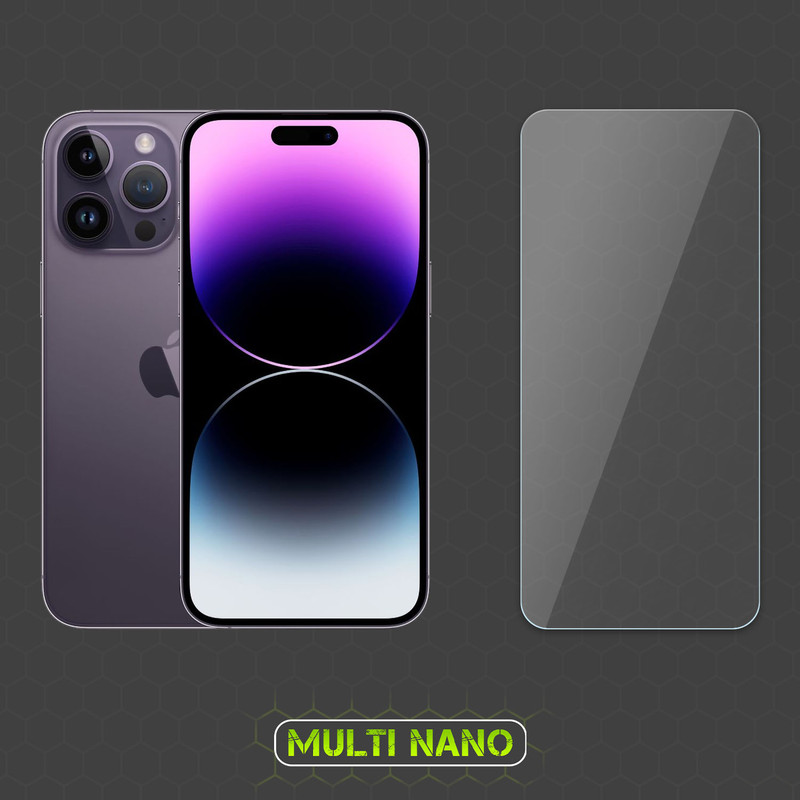 محافظ صفحه نمایش مولتی نانو مدل X-S2N مناسب برای گوشی موبایل اپل iPhone 14 Pro بسته دو عددی