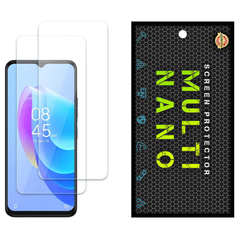 محافظ صفحه نمایش مولتی نانو مدل X-S2N مناسب برای گوشی موبایل تکنو Spark 9 Pro بسته دو عددی