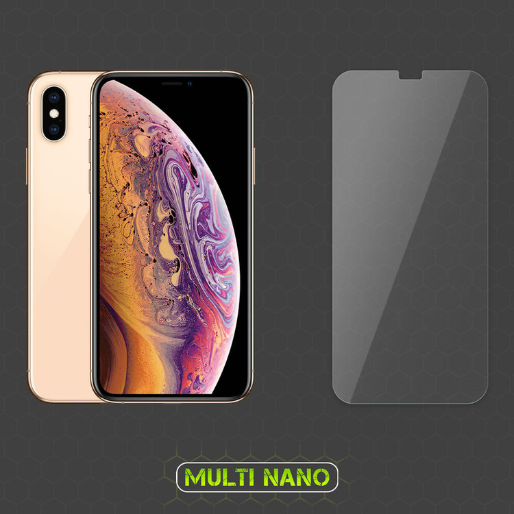 محافظ صفحه نمایش مولتی نانو مدل X-SFC مناسب برای گوشی موبایل اپل iPhone XS به همراه برچسب پوششی