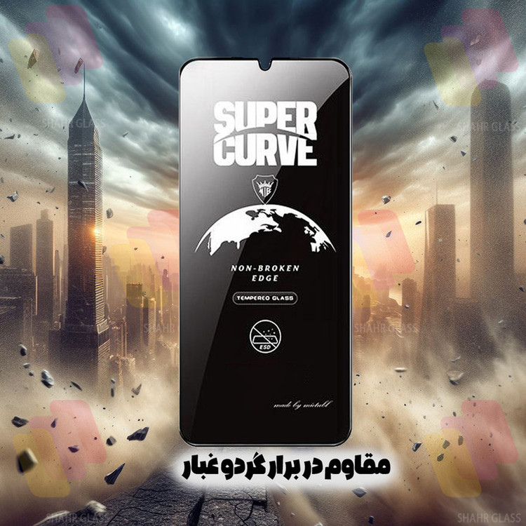 محافظ صفحه نمایش شهر گلس مدل SUZC20 مناسب برای گوشی موبایل شیائومی Redmi 14C / Redmi 14R / Poco C75 4G / Poco C75 5G / Redmi A4 / Redmi A3 Pro