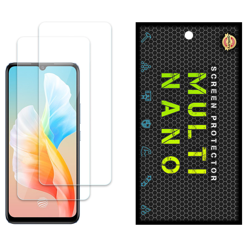 محافظ صفحه نمایش مولتی نانو مدل X-S2N مناسب برای گوشی موبایل ویوو S10e بسته دو عددی