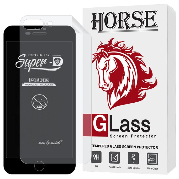محافظ صفحه نمایش هورس مدل SUNH مناسب برای گوشی موبایل اپل iPhone 7 Plus / iPhone 8 Plus white