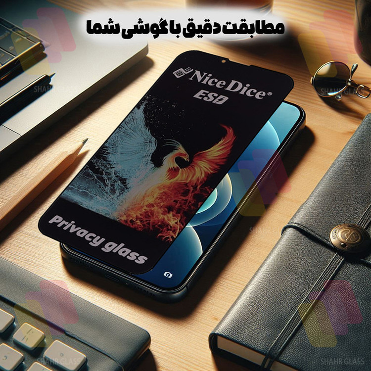 محافظ صفحه نمایش شهر گلس مدل SND7 مناسب برای گوشی موبایل اپل iPhone X / XS / 11 Pro