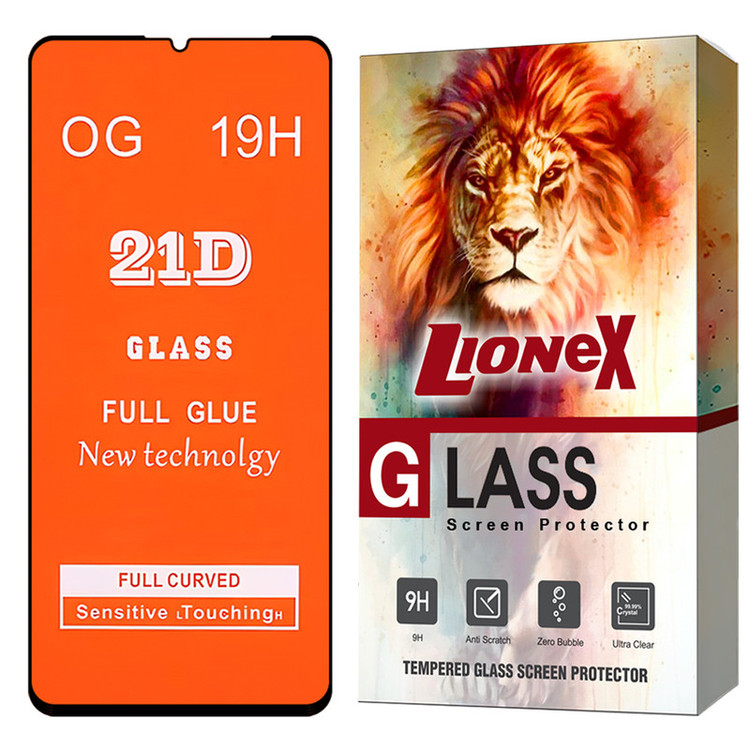 محافظ صفحه نمایش لایونکس مدل FULL20 مناسب برای گوشی موبایل شیائومی Redmi 13C 4G / Redmi 13C 5G / Redmi 13R / Poco C65 / سامسونگ Galaxy A05 / A05s / A06 / ریلمی Realme Note 50 / C51 / C53 / وکال Vocal V1