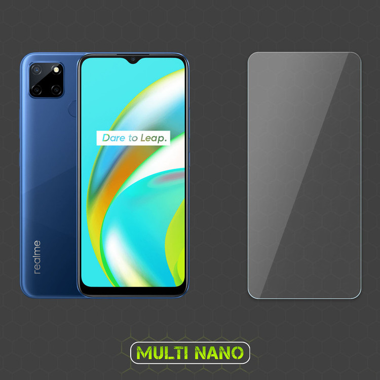 محافظ صفحه نمایش مولتی نانو مدل X-S2N مناسب برای گوشی موبایل ریلمی C12 بسته دو عددی