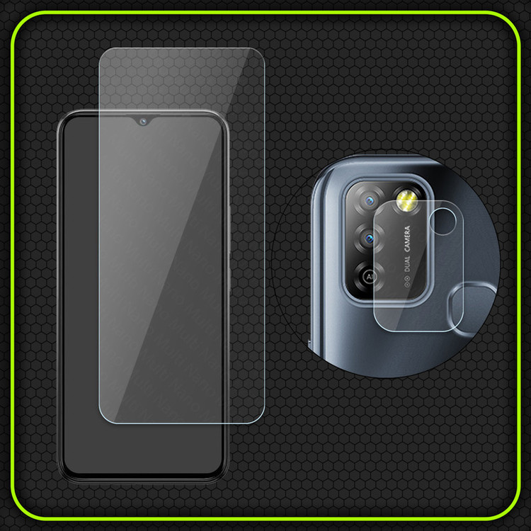 محافظ صفحه نمایش مولتی نانو مدل X-S1L مناسب برای گوشی موبایل اینفینیکس Smart 5 به همراه محافظ لنز دوربین
