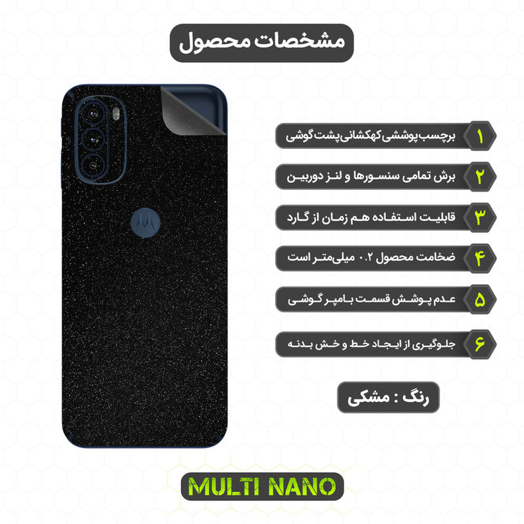 محافظ صفحه نمایش مولتی نانو مدل X-SFG مناسب برای گوشی موبایل موتورولا Moto G41 به همراه برچسب پوششی