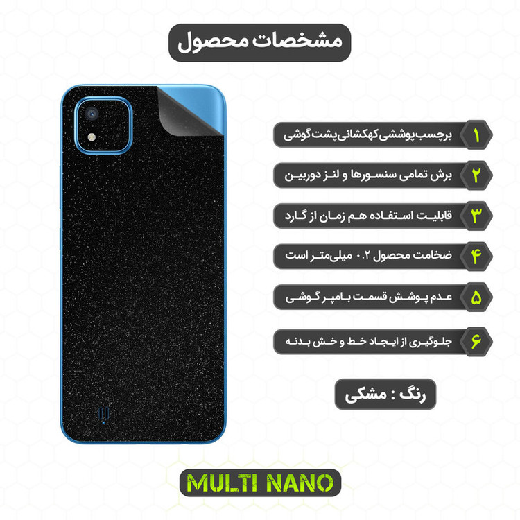 محافظ صفحه نمایش مولتی نانو مدل X-SFG مناسب برای گوشی موبایل ریلمی C20A به همراه برچسب پوششی