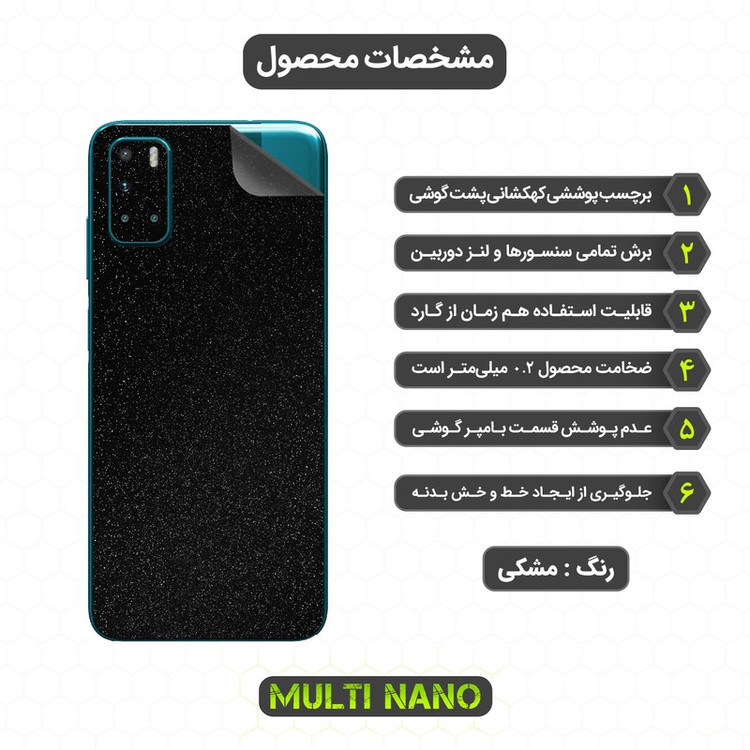 برچسب پوششی مولتی نانو مدل X-F1G مناسب برای گوشی موبایل جی پلاس Z10