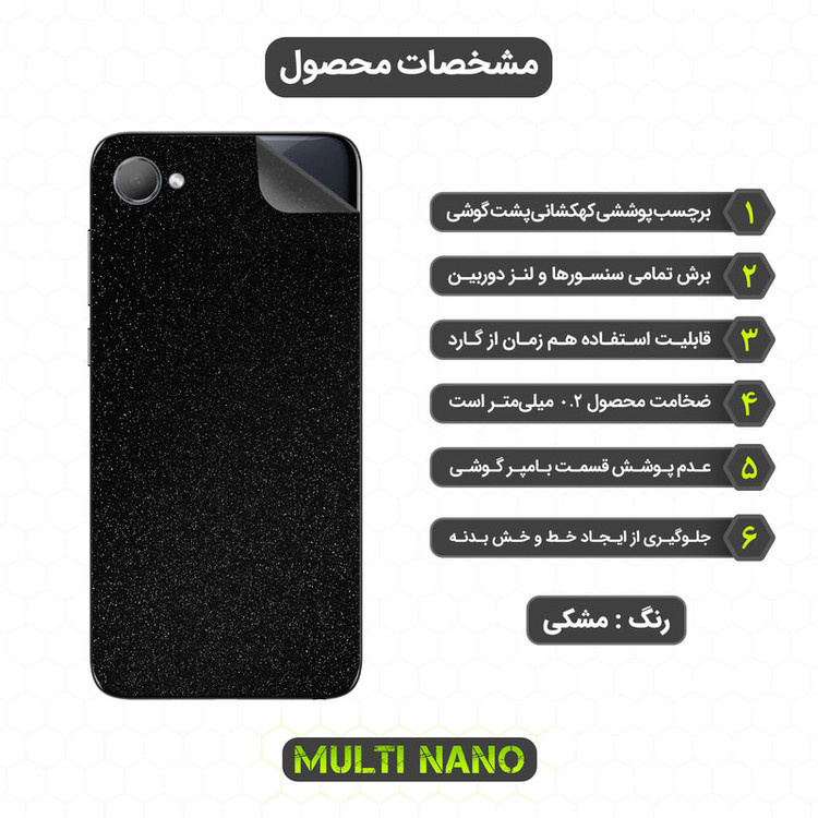محافظ صفحه نمایش مولتی نانو مدل X-SFG مناسب برای گوشی موبایل اچ تی سی Desire 12 به همراه برچسب پوششی