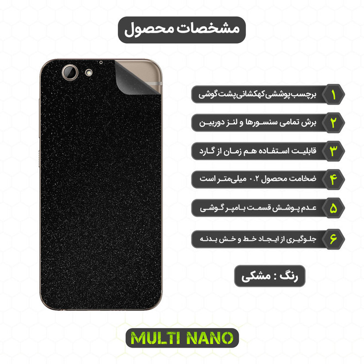 محافظ صفحه نمایش مولتی نانو مدل X-SFG مناسب برای گوشی موبایل اچ تی سی One A9S به همراه برچسب پوششی