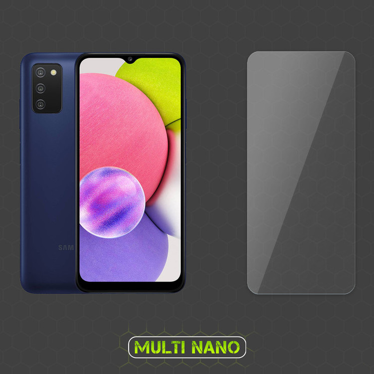 محافظ صفحه نمایش مولتی نانو مدل X-SFG مناسب برای گوشی موبایل سامسونگ Galaxy A03S به همراه برچسب پوششی