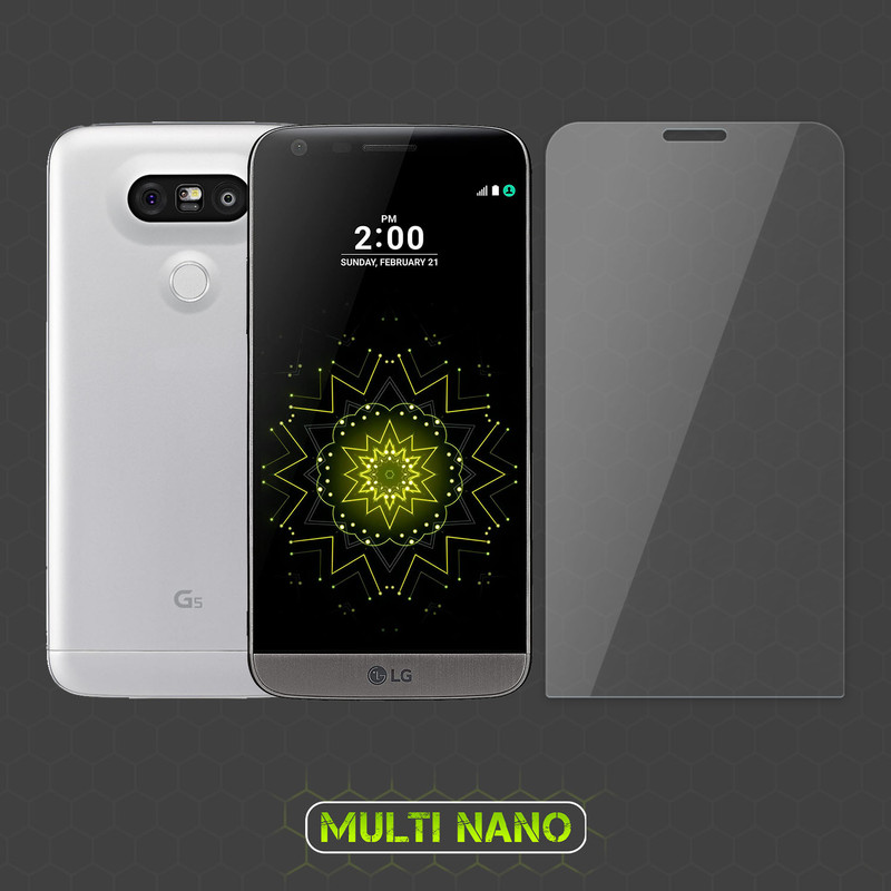 محافظ صفحه نمایش مولتی نانو مدل X-SFG مناسب برای گوشی موبایل ال جی G5 SE به همراه برچسب پوششی