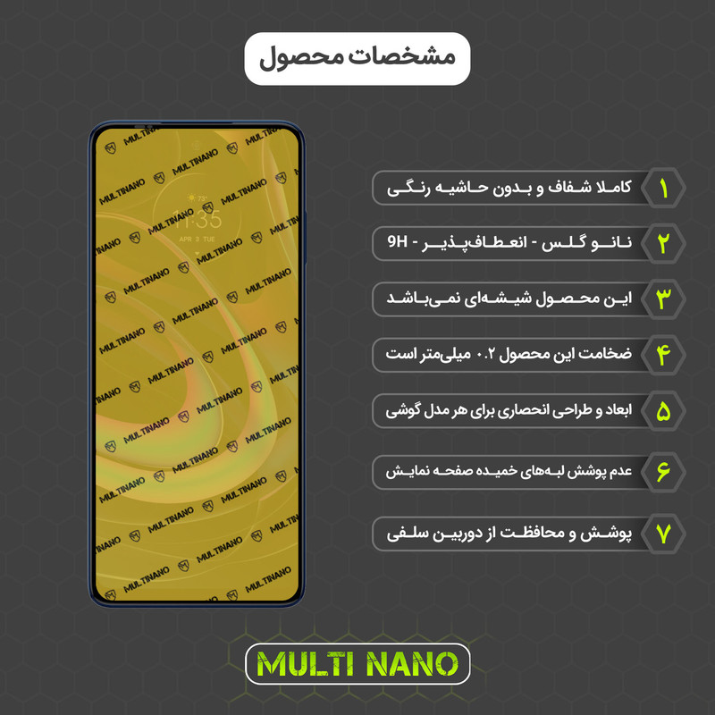 محافظ صفحه نمایش مولتی نانو مدل X-SFG مناسب برای گوشی موبایل موتورولا Edge 2021 به همراه برچسب پوششی