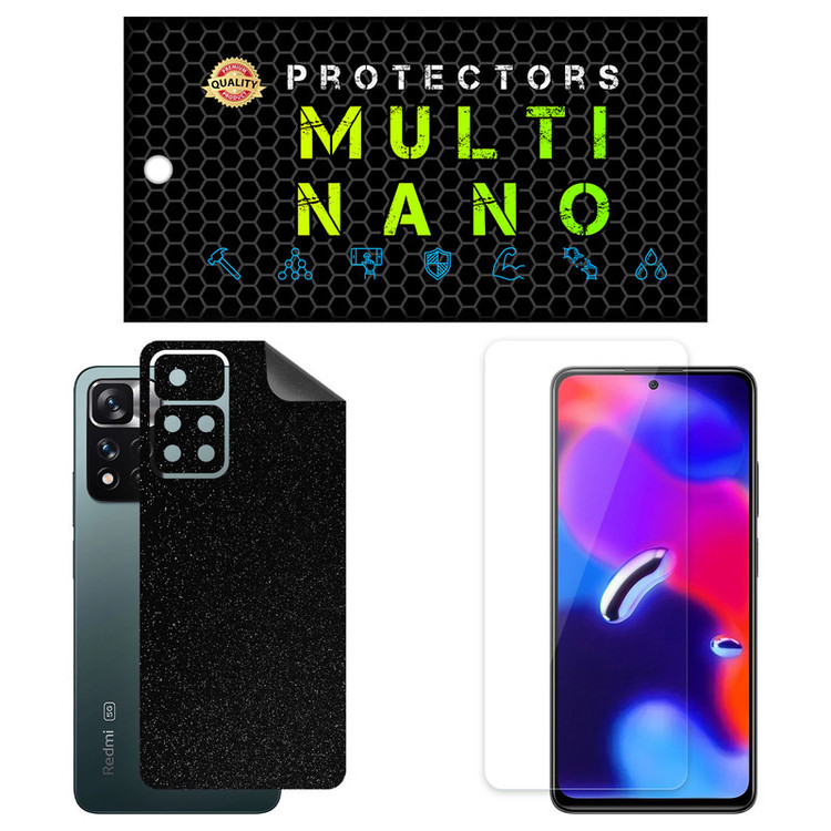 محافظ صفحه نمایش مولتی نانو مدل X-SFG مناسب برای گوشی موبایل شیائومی Redmi Note 11 Pro China به همراه برچسب پوششی