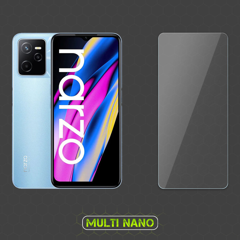 محافظ صفحه نمایش مولتی نانو مدل X-S2N مناسب برای گوشی موبایل ریلمی Narzo 50A Prime بسته دو عددی