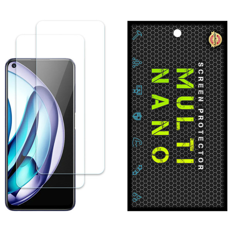محافظ صفحه نمایش مولتی نانو مدل X-S2N مناسب برای گوشی موبایل ریلمی 9 5G Speed Edition بسته دو عددی