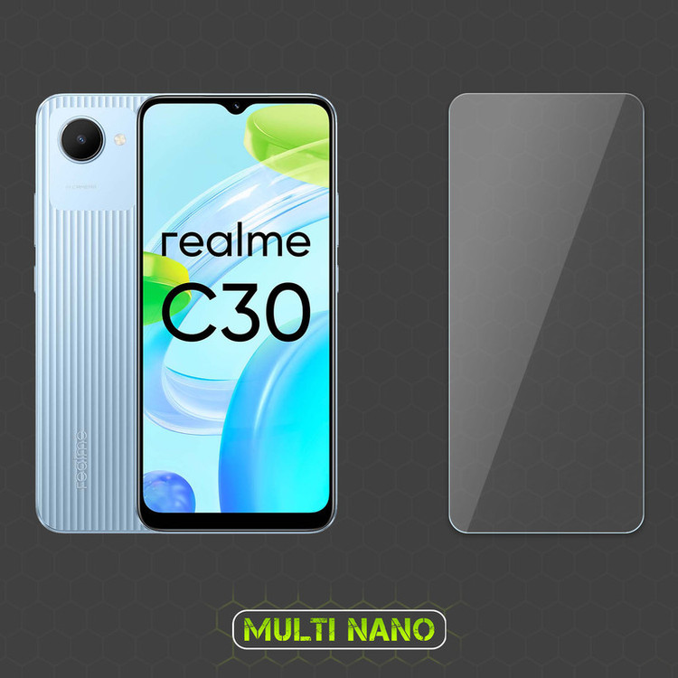 محافظ صفحه نمایش مولتی نانو مدل X-S2N مناسب برای گوشی موبایل ریلمی C30 بسته دو عددی