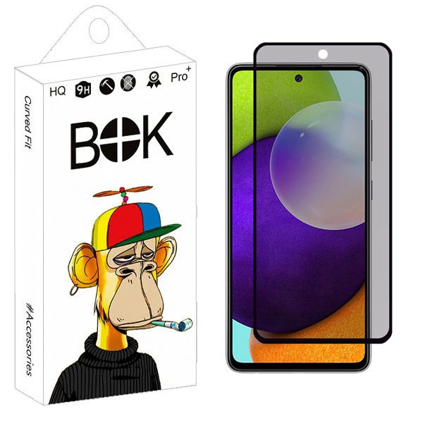 محافظ صفحه نمایش حریم شخصی بوک مدل Nano Plus مناسب برای گوشی موبایل سامسونگ Galaxy A52s
