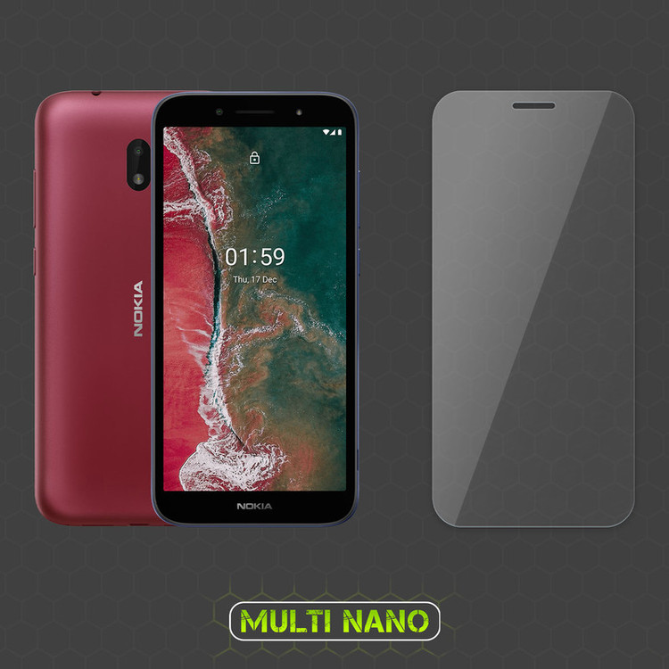محافظ صفحه نمایش مولتی نانو مدل X-SFG مناسب برای گوشی موبایل نوکیا C1 Plus به همراه برچسب پوششی