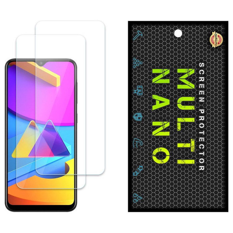 محافظ صفحه نمایش مولتی نانو مدل X-S2N مناسب برای گوشی موبایل سامسونگ Galaxy M10s بسته دو عددی