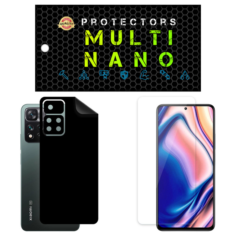 محافظ صفحه نمایش مولتی نانو مدل X-SFM مناسب برای گوشی موبایل شیائومی 11i Hypercharge 5G به همراه برچسب پوششی