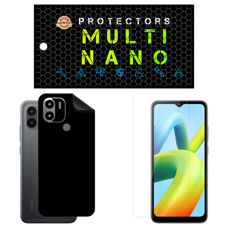 محافظ صفحه نمایش مولتی نانو مدل X-SFM مناسب برای گوشی موبایل شیائومی Redmi A1 Plus به همراه برچسب پوششی